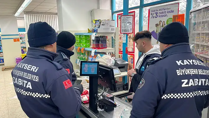 Kayseri'de her köşe başı didik didik denetlendi