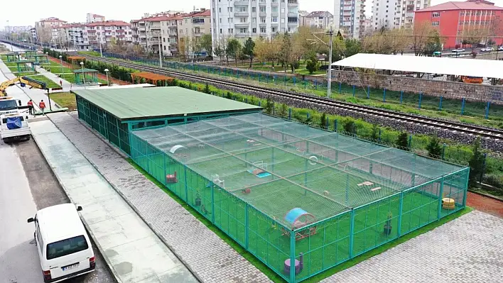 Kayseri'de ilk olan o yer çocuklar ve gençlerin gözdesi oldu