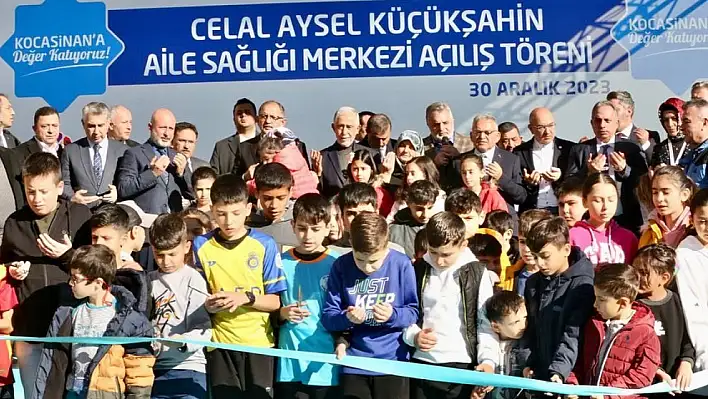 Kayseri'de ilk ve tek olan Eğitim Aile Sağlığı Merkezi açıldı