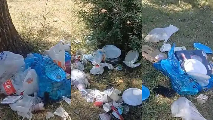 Kayseri'de isyan ettiren görüntü! Bunu kim ya da kimler yaptı?