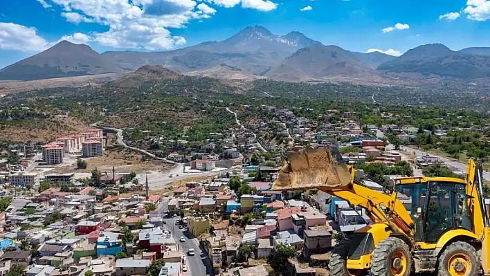 Kayseri'de kaçak yapılar için harekete geçildi! 66 tanesi yıkılacak