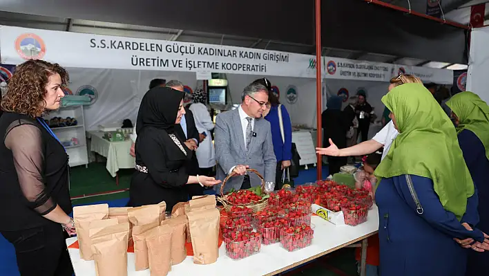 Kayseri'de kadın emeği buluşuyor!