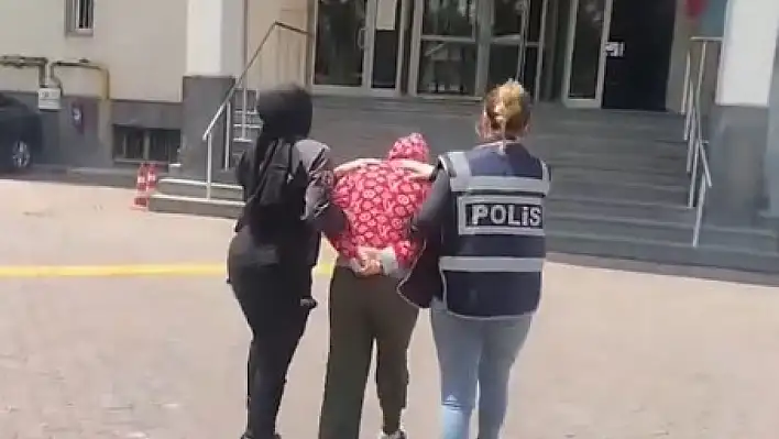 Kayseri'de kadın hırsız yakalandı