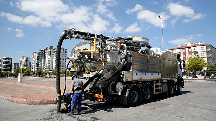 Kayseri'de kanalizasyon tıkanıklıkları tarihe karışıyor