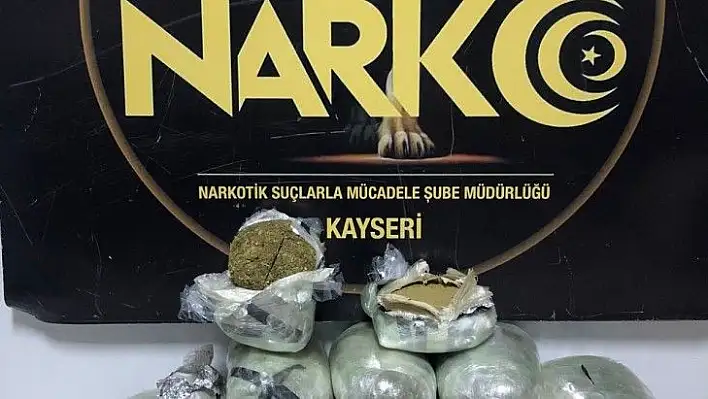 Kargo aracına uyuşturucu operasyonu