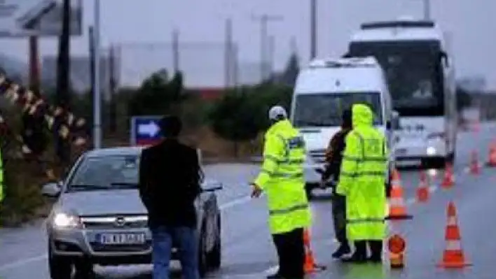 Kayseri'de 81 araç trafikten men edildi