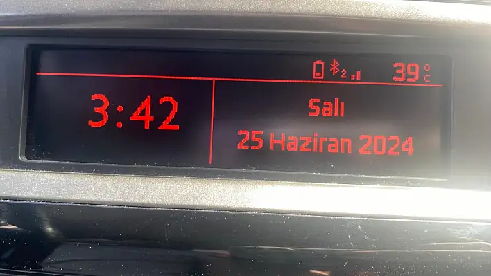 Kayseri'de kavurucu sıcaklık! Termometreler 39'u gösterdi!