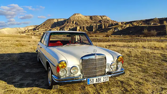Kayseri'de klasik Mercedes tutkunlarını heyecanlandıran gelişme!