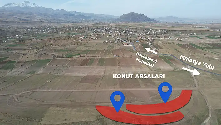 Kayseri'de konut, özel sosyal tesis alanı, kreş alanı ve ticaret arsası satılacak!