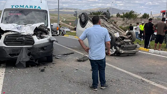 Kayseri'de korkutan kaza: 1 kişi...
