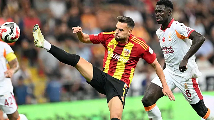 Kayseri'de maç sona erdi