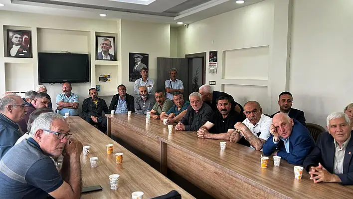 Kayseri'de mahalle temsilcileri o toplantıda bir araya geldi