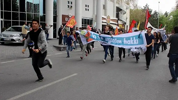 Kayseri'de 1 Mayıs Emek ve Dayanışma Günü kutlandı