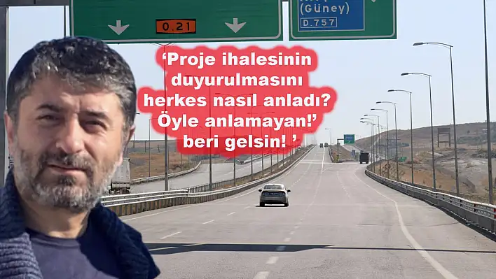 Kayseri'de merak edilen otoyol projesinin perde arkasında ne var?