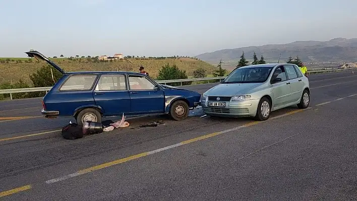  Trafik kazasında 5 kişi yaralandı