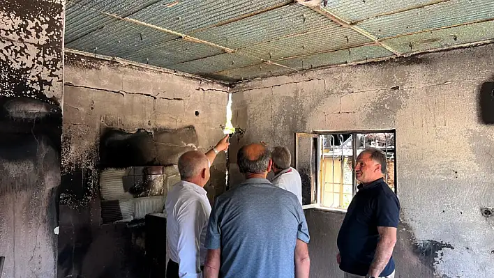 Kayseri'de MHP'li eski Başkanın iş yeri yandı
