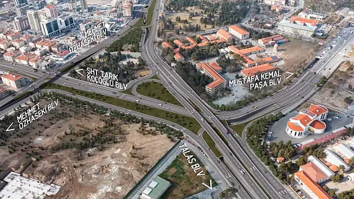 Kayseri'de milyonluk proje için yarın büyük gün! Günlük 200 bin kişiyi ilgilendiriyor