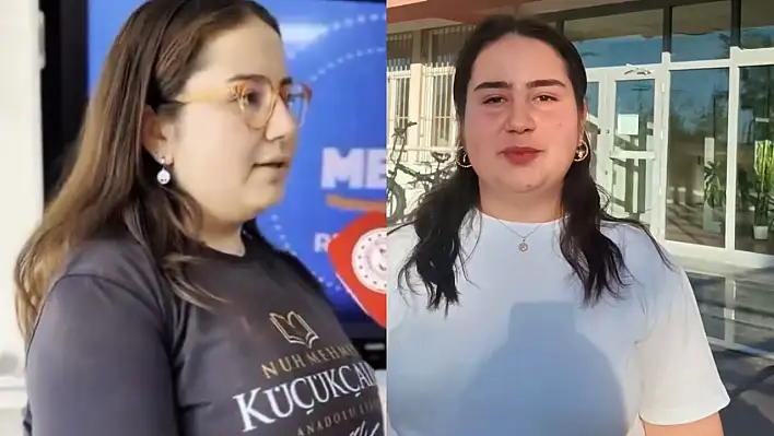 Kayseri'de müdür o öğrenciyi bir yıl ara ile paylaştı! İşte aradaki fark