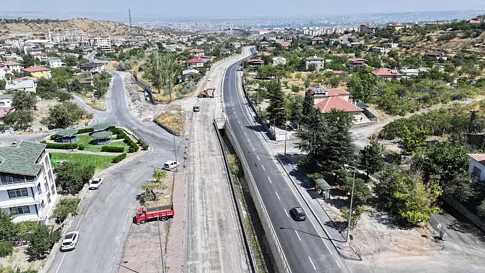 Kayseri'de o cadde gidiş yönlü trafiğe açıldı!