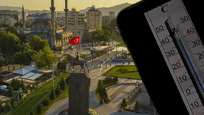 Kayseri'de o güne dikkat! Sıcaklık 39 dereceye kadar çıkacak