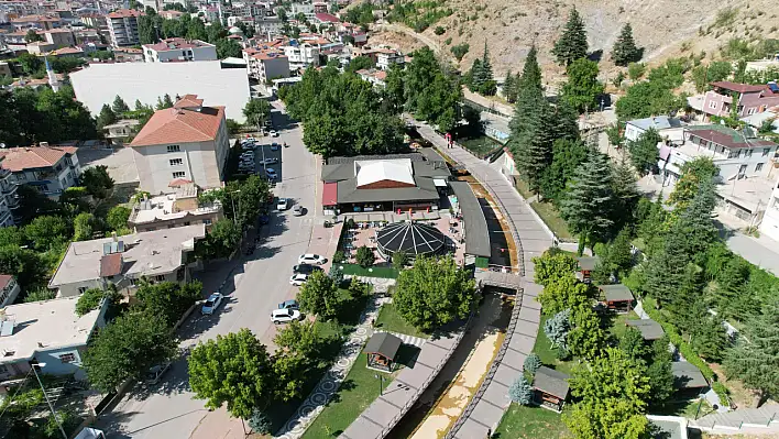Kayseri'de o ilçeye gidenler burada fotoğraf çekmeden dönmüyor