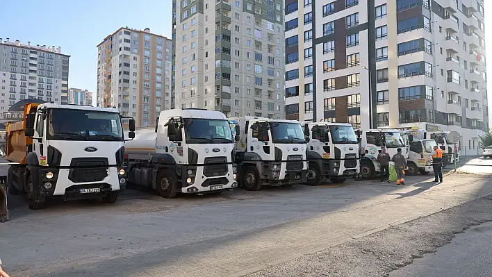 Kayseri'de o mahalle 20 gün boyunca temizlenecek!