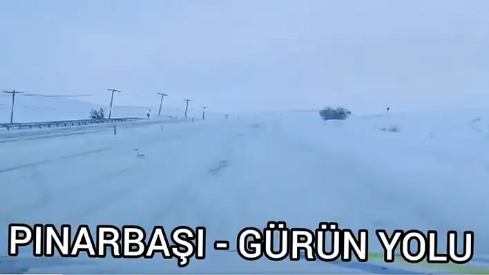 Kayseri'de o yol trafiğe kapalı!