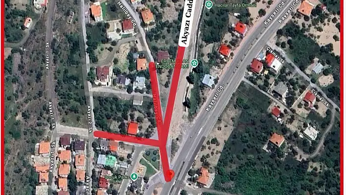 Kayseri'de o yol trafiğe kapanıyor!