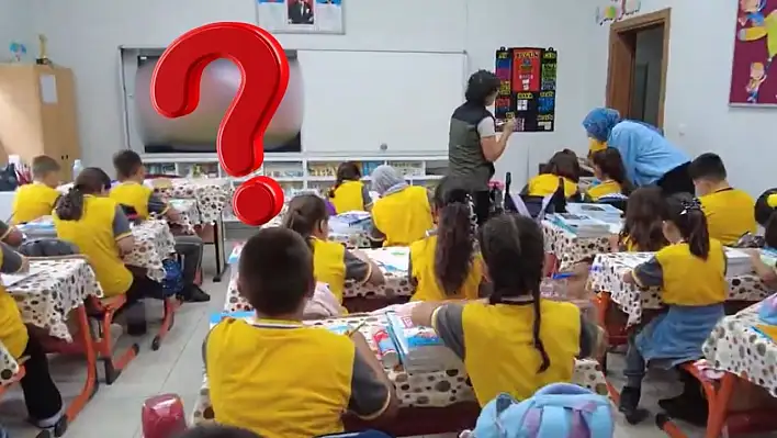 Kayseri'de öğrencilerin ilk dersi bakın ne oldu?