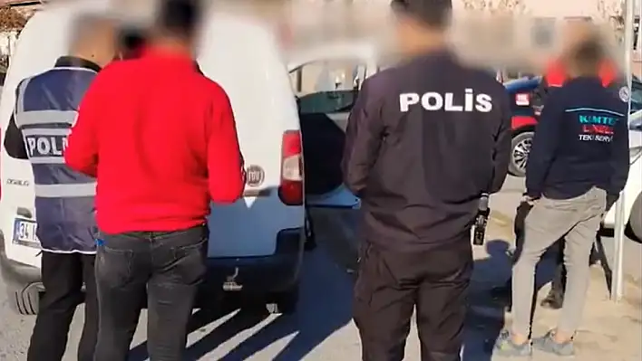 Kayseri'de okul çevresinde narkotik uygulama