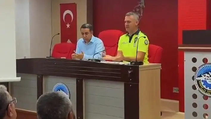 Kayseri'de şoförlere eğitim