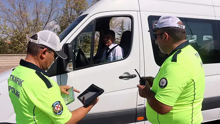 Kayseri'de okul servisleri mercek altında