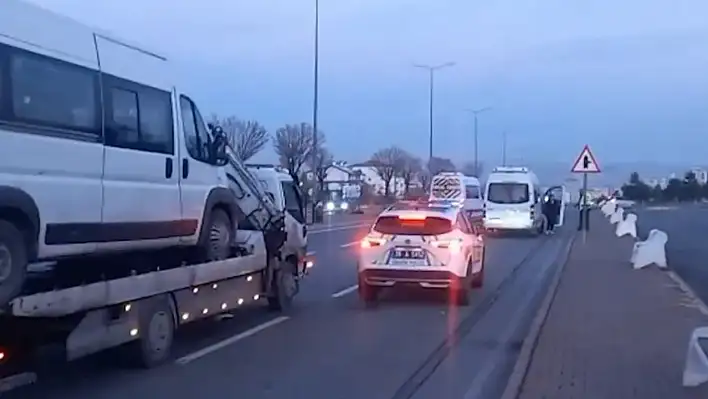 Kayseri'de okul servislerine kapsamlı denetim