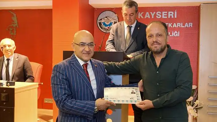 Kayseri'de oldu! Artık belgeli ''Ustalar'