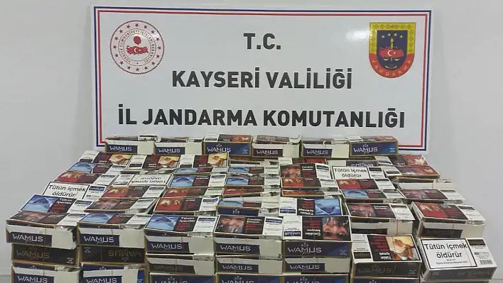 Kayseri'de oldu! Çok sayıda ele geçirildi