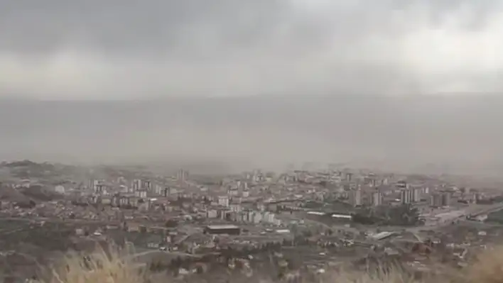 Kayseri'de ortaya çıktı ve sadece yüksek noktadan şehre bakanlar fark etti! Dikkat çeken görüntüler