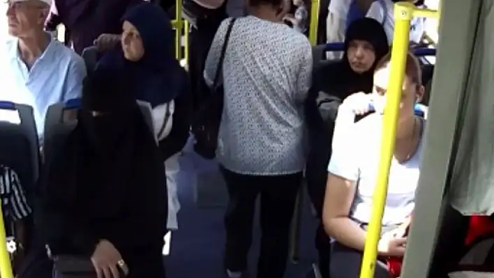 Kayseri'de otobüs şoföründen örnek davranış