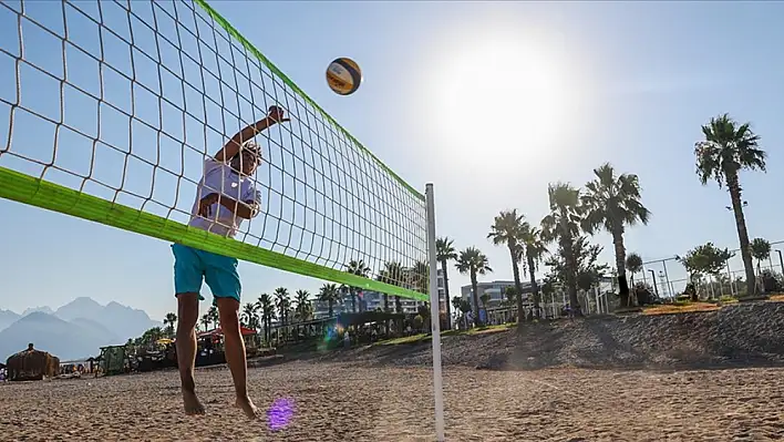 Kayseri'de plaj voleybolu oynanacak!