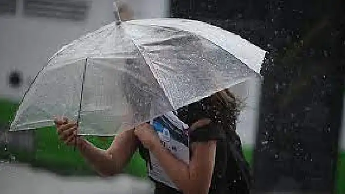 Kayseri'de sel, yıldırım, sağanak yağış ve kuvvetli rüzgâra dikkat!