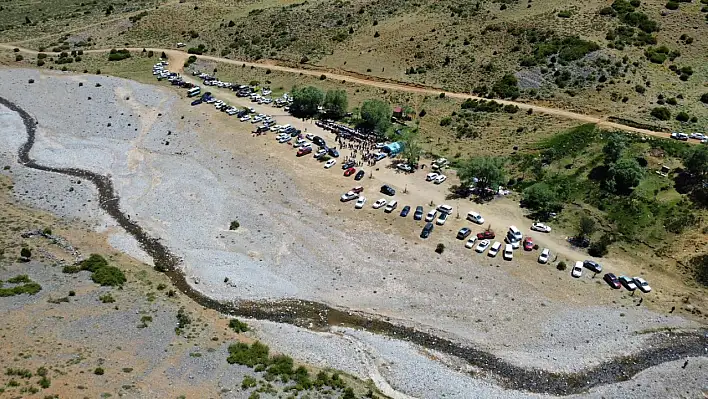 Kayseri'de vatandaşlar şenlik için hafta sonu oraya akın etti
