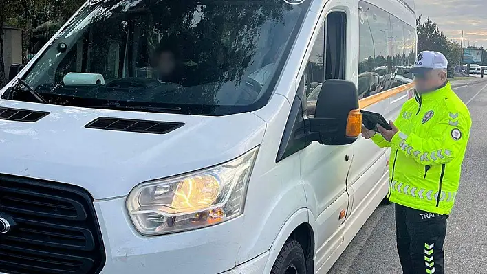 Kayseri'de servisler mercek altında