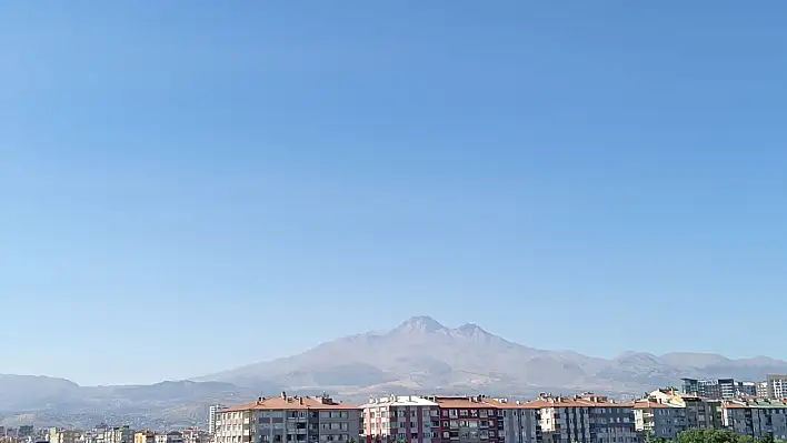 Kayseri'de sıcaklıklar mevsim normallerinin üzerine çıkacak
