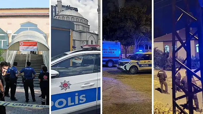 Kayseri'de son 4 ayda camilerde 5 kez kan aktı