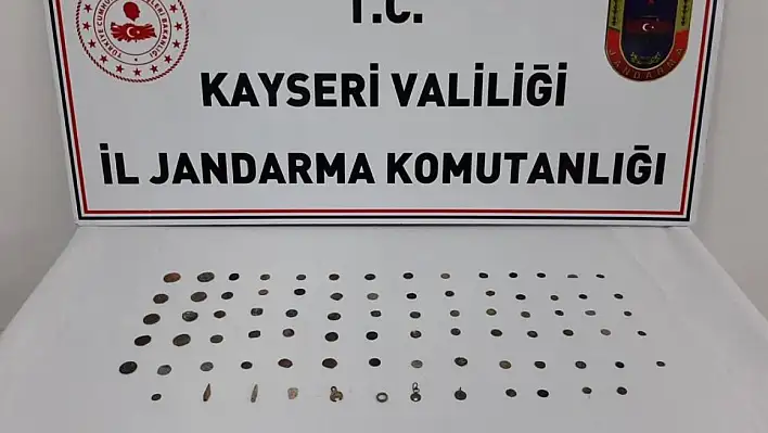 Kayseri'de tarihi eser operasyonu