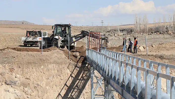 Kayseri'de toprağa can veren proje...