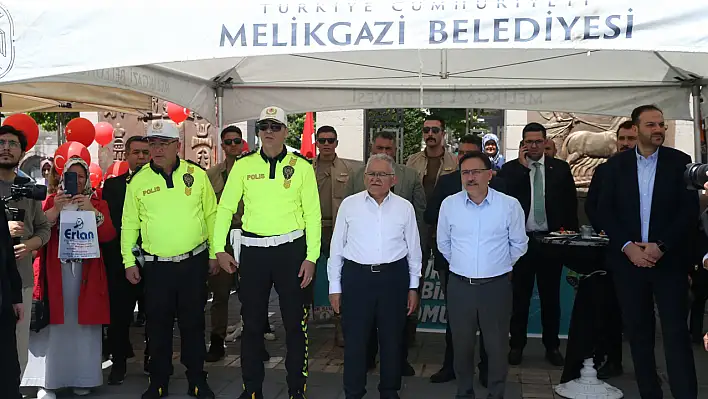 Kayseri'de trafik bilinci