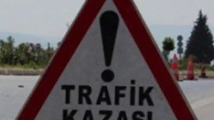 KAYSERİ'DE TRAFİK KAZASI: 1 ÖLÜ