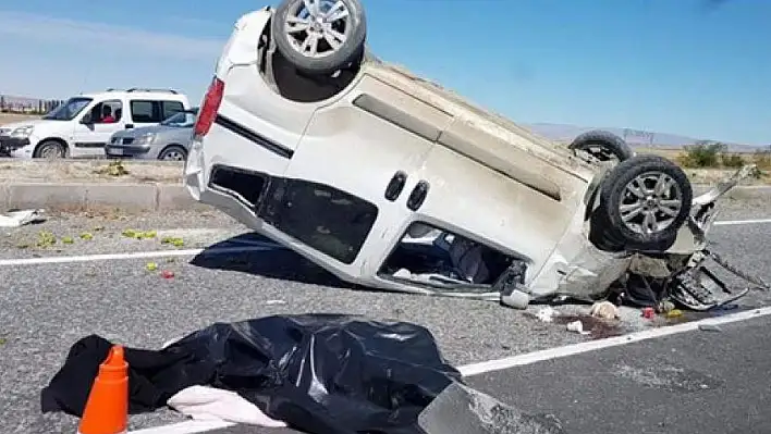 Kayseri'de trafik kazası: 1 Ölü