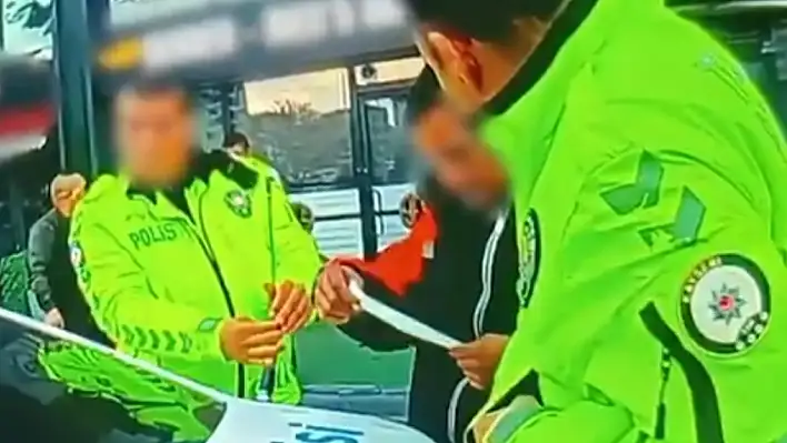 Kayseri'de trafik kurallarını hiçe sayan sürücülere ceza