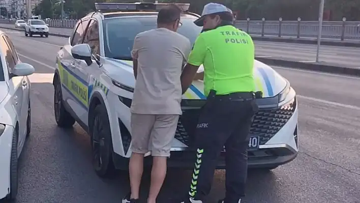 Kayseri'de trafik magandalarına ceza yağdı